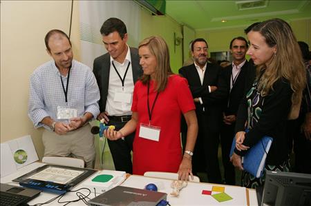 Ana Mato, Pedro Sánchez, Patricia Sanz y Miguel Carballeda
