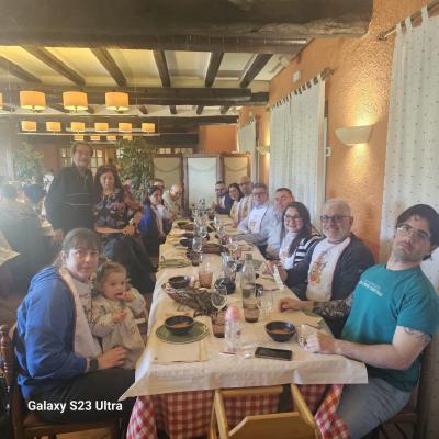 Un momento de nuestra Calçotada