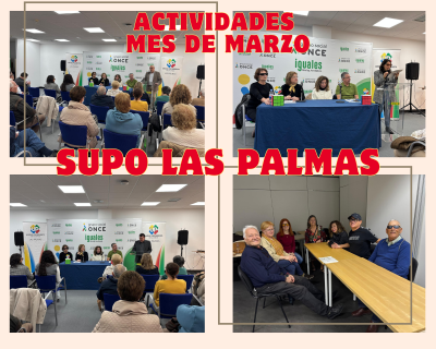 Grupo de afiliados de SUPO en las actividades.