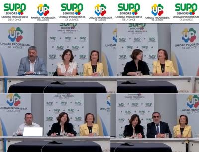 Imagen con diversos momentos del Acto de Apertura y Conferencia Inaugural del Aula Sénior de SUPO
