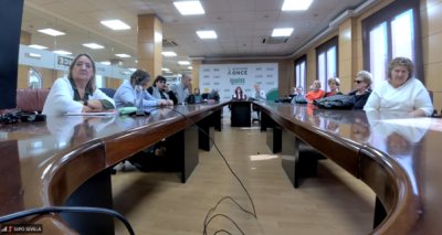 Imagen de la sección de SUPO durante la conferencia