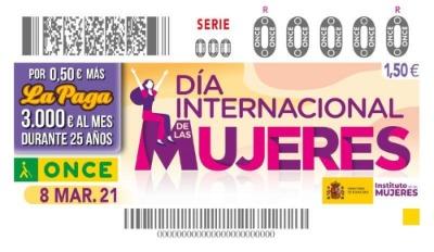 Cupón día internacional de las mujeres