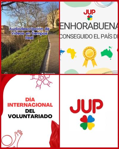 Collage con distintas fotografías referidas al proceso de formación de JUP .jpg