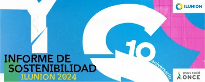 Imagen del informe de sostenibilidad de ILUNION