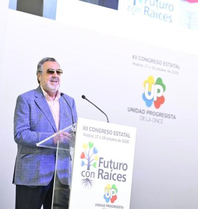 Miguel Carballeda, presidente de UP interviene en el XII Congreso Estatal