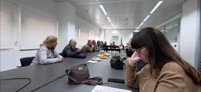 Imagen de los participantes en la Sala Comprmiso del CRE de Sevila durante el desarrollo de la CSA de SUPO