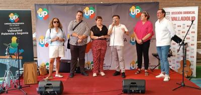 Imagen responsables CONVIVENCIA UP Y UTO-UGT DE VALLADOLID, PALENCIA Y SEGOVIA
