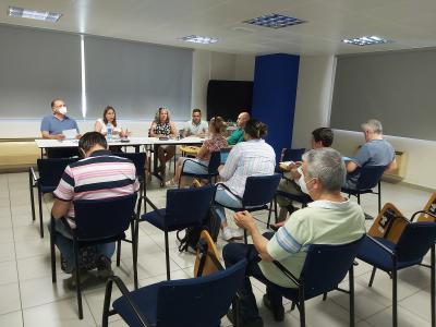 Sesiones de trabajo de UP, para debatir las enmiendas.