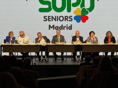 Mesa de intervinientes de SUPO en institucionales en la Asamblea 