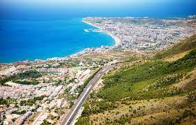 Preciosa imagen de la costa de Benalmádena