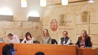 Asamblea en el Salón de Plenos de la UPSA