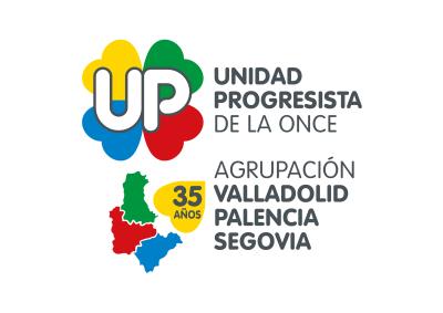 LOGO DE LOS 35 AÑOS UP VALLADOLID-PALENCIA-SEGOVIA