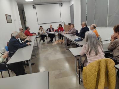 Panorámica de los asistentes a la sesión extraordinaria de constitución de la Comisión de Sección de Agrupación (CSA) de Supo-Sevilla