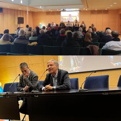 Vista de la sala de conferencias