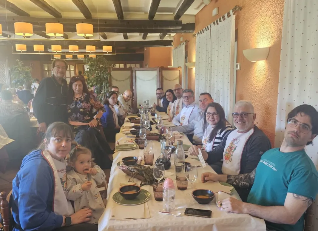 Un momento de nuestra Calçotada