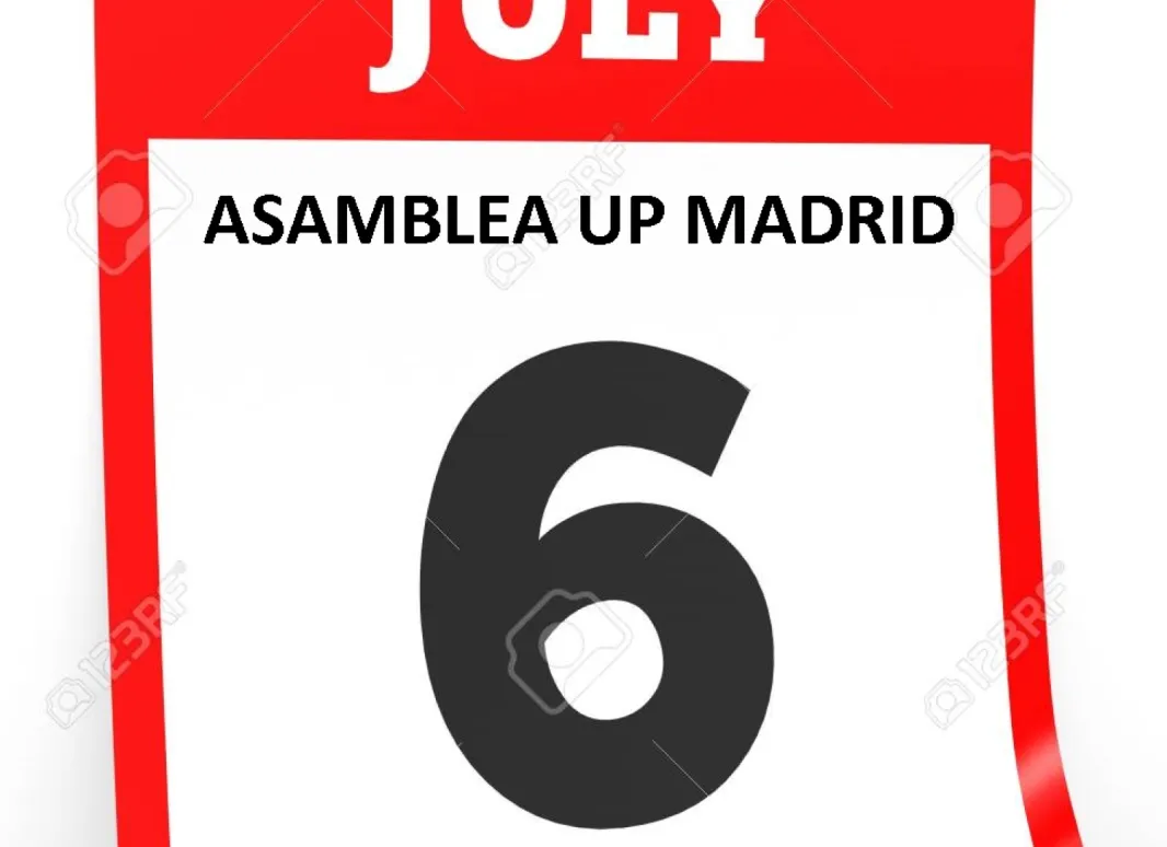 iMAGEN HOJA DE CALENDARIO, DÍA 6 DE JULIO, A LAS 18:30H EN EL CRE DE LA ONCE EN MADRID 