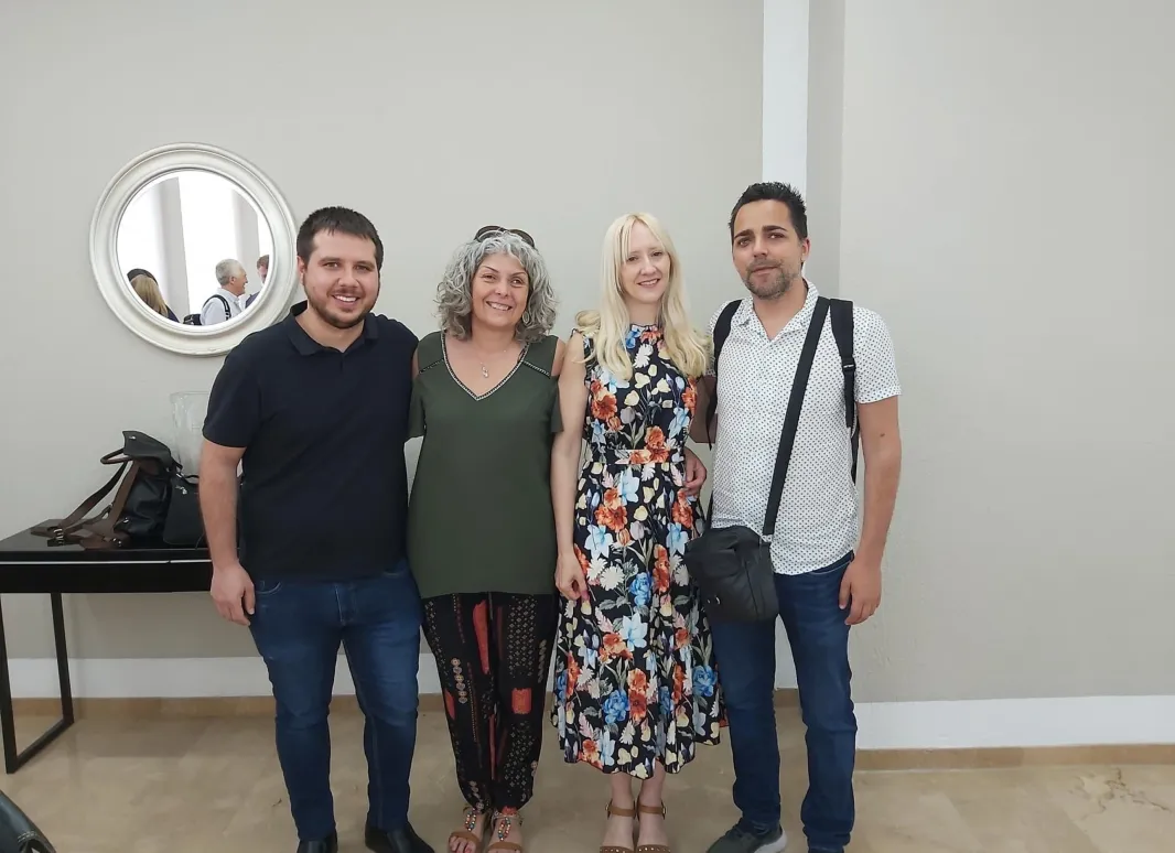 Los 4 Secretarios de la agrupación de Alicante