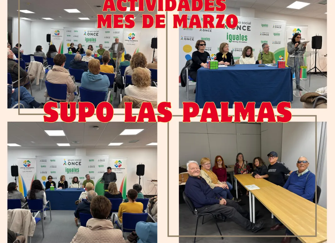 Grupo de afiliados de SUPO en las actividades.