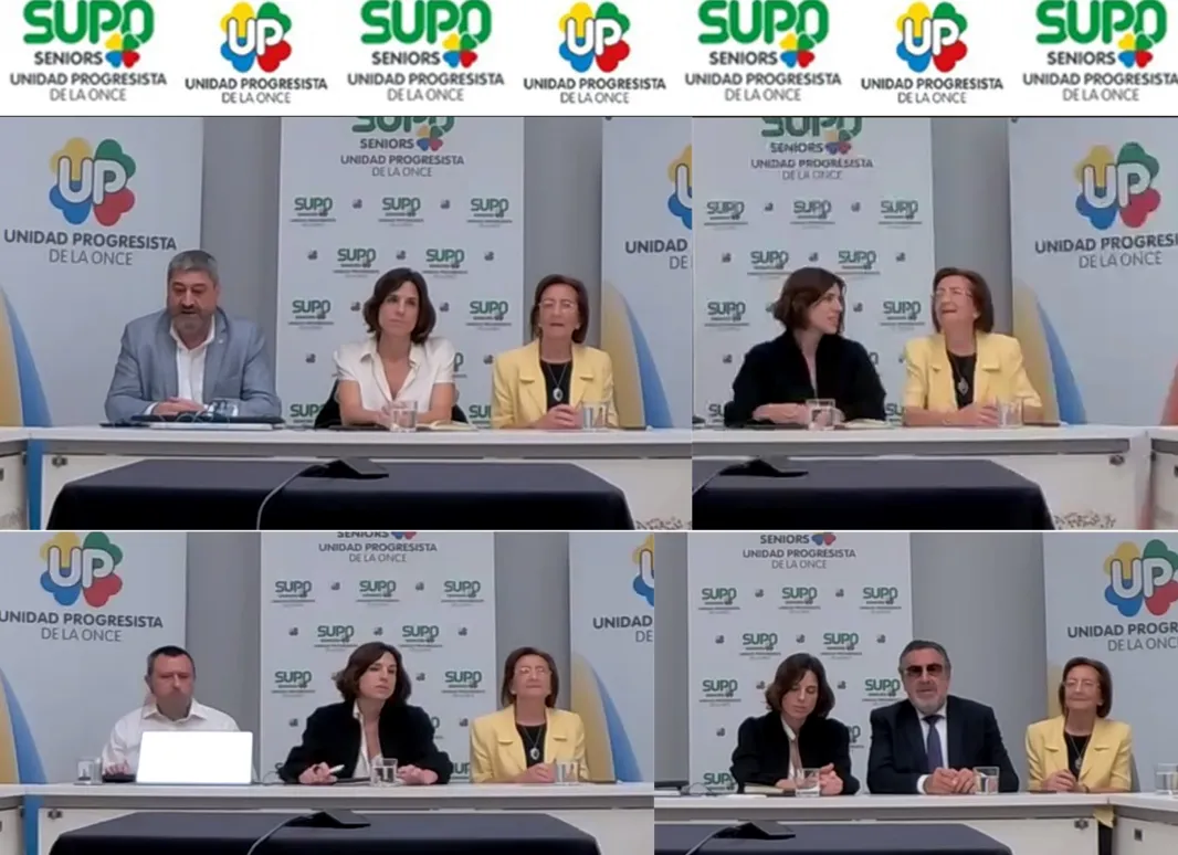 Imagen con diversos momentos del Acto de Apertura y Conferencia Inaugural del Aula Sénior de SUPO
