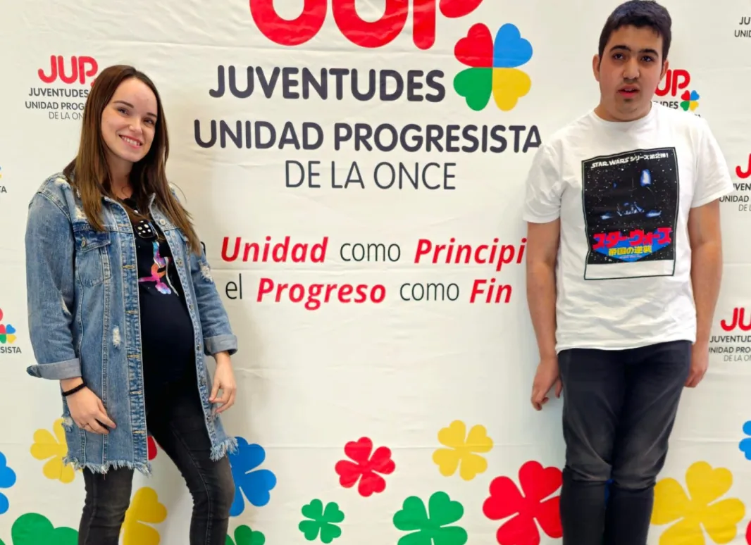 Noemí Rodríguez y David Cosio miembros de JUP 