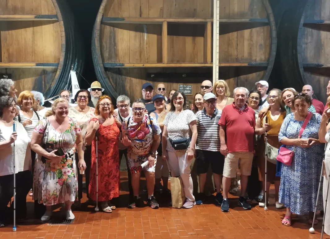 Imagen de grupo en la visita a la ciudad de OPorto, Portugal.