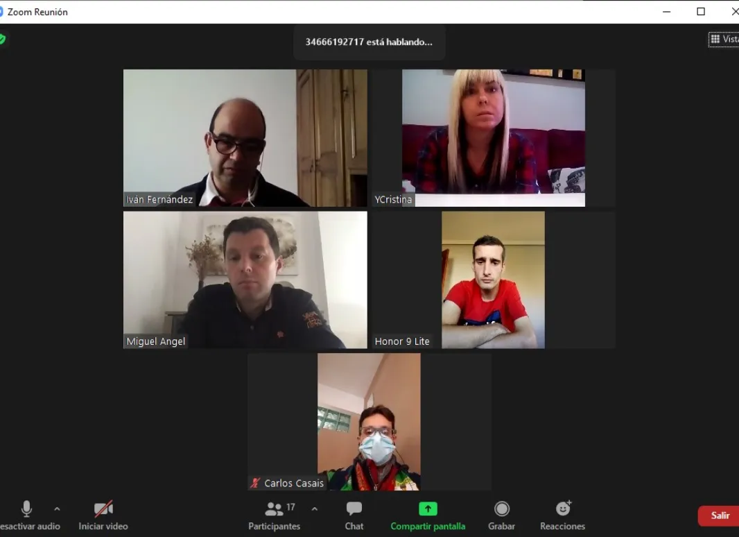 Imagen videoconferencia