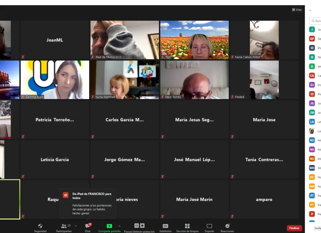  Imagen videoconferencia