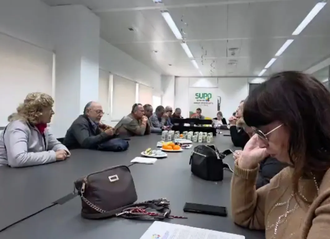 Imagen de los participantes en la Sala Comprmiso del CRE de Sevila durante el desarrollo de la CSA de SUPO