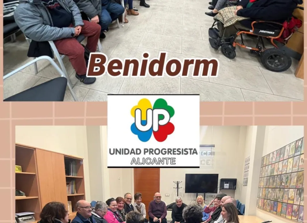 Participantes en la formación de Orihuela y Benidorm