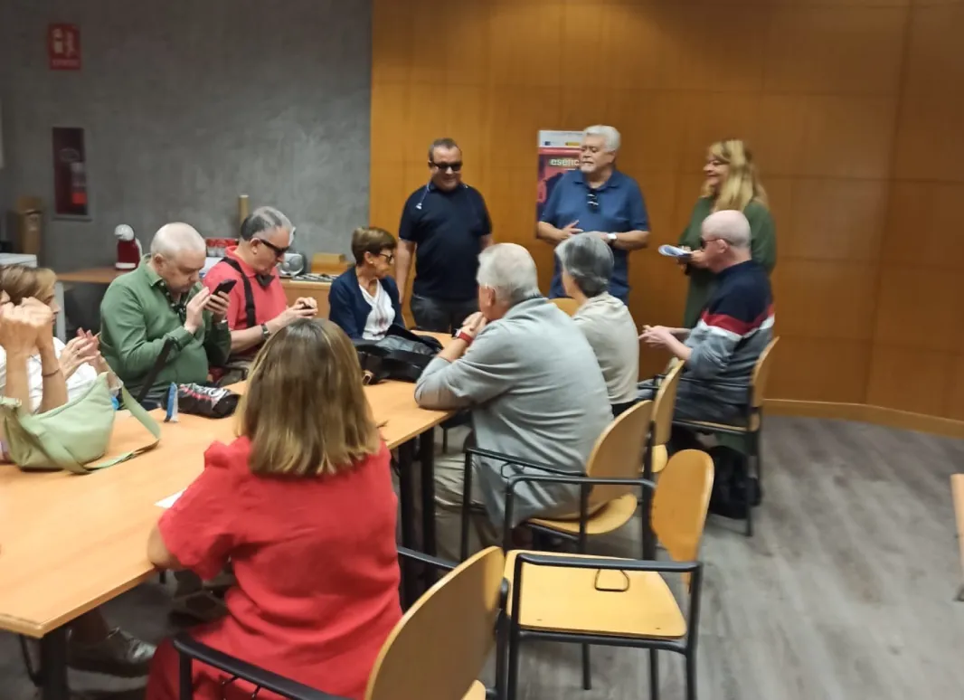 participantes en el curso.