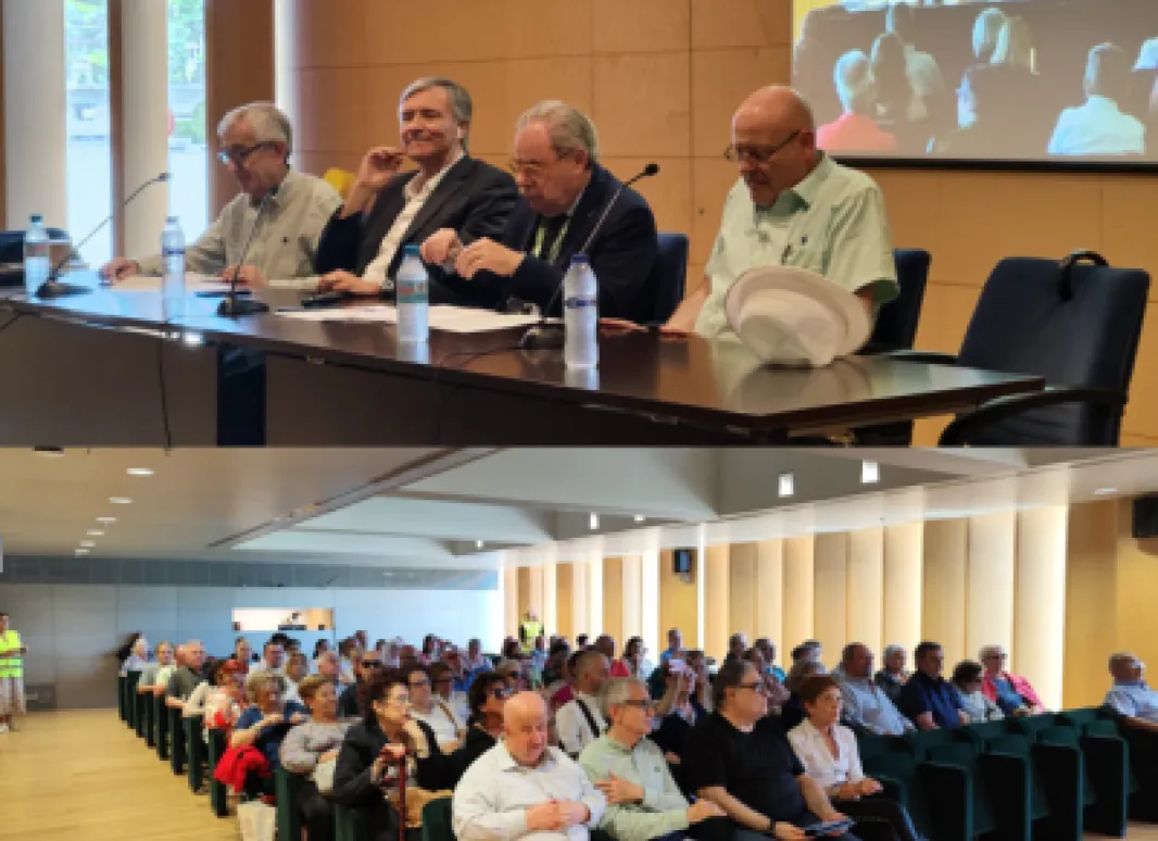 Mesa redonda con los doctores JOSEP ARIMANY Y NARCÍS BARDALET