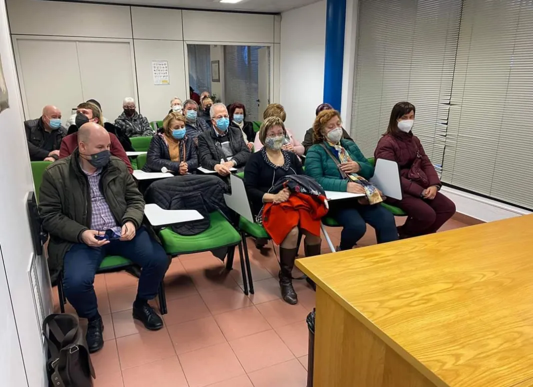 Asistentes a la asamblea de SUPO Tarragona