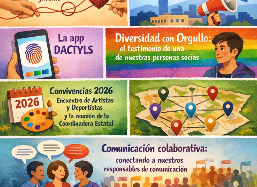 Infografía con un resumen de las principales actividades y proyectos de JUP durante el mes de junio