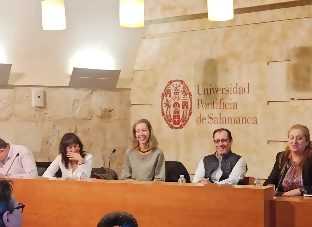 Asamblea en el Salón de Plenos de la UPSA
