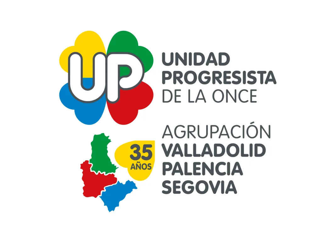 LOGO DE LOS 35 AÑOS UP VALLADOLID-PALENCIA-SEGOVIA
