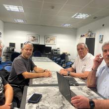Algunos participantes del curso de tecnologia