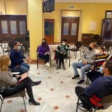 Participantes a la formación de UP