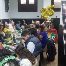 Asistentes a las campanadas progresistas de UP Almeria