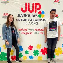 Noemí Rodríguez y David Cosio miembros de JUP 