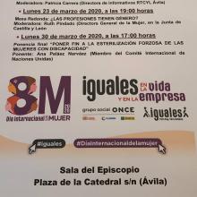 Cartel I jornadas mujer
