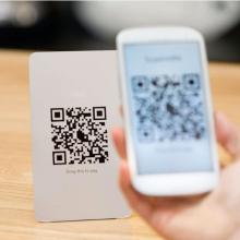 Foto de escaneado el código QR