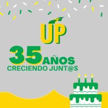  UP, 35 años creciendo juntos
