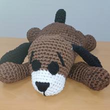 PERRO AMIGURUMI A TRAPILLO