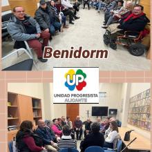 Participantes en la formación de Orihuela y Benidorm