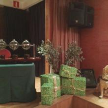 Tradicional bombo para el sorteo