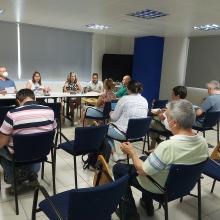 Sesiones de trabajo de UP, para debatir las enmiendas.