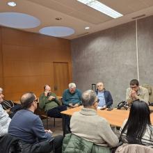 Ponentes de la charla para conmemorar el 25 de noviembre