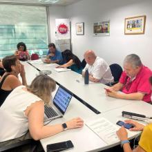 Asistentes a la comision