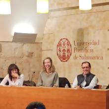 Asamblea en el Salón de Plenos de la UPSA