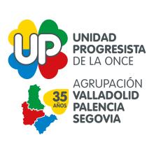 LOGO DE LOS 35 AÑOS UP VALLADOLID-PALENCIA-SEGOVIA